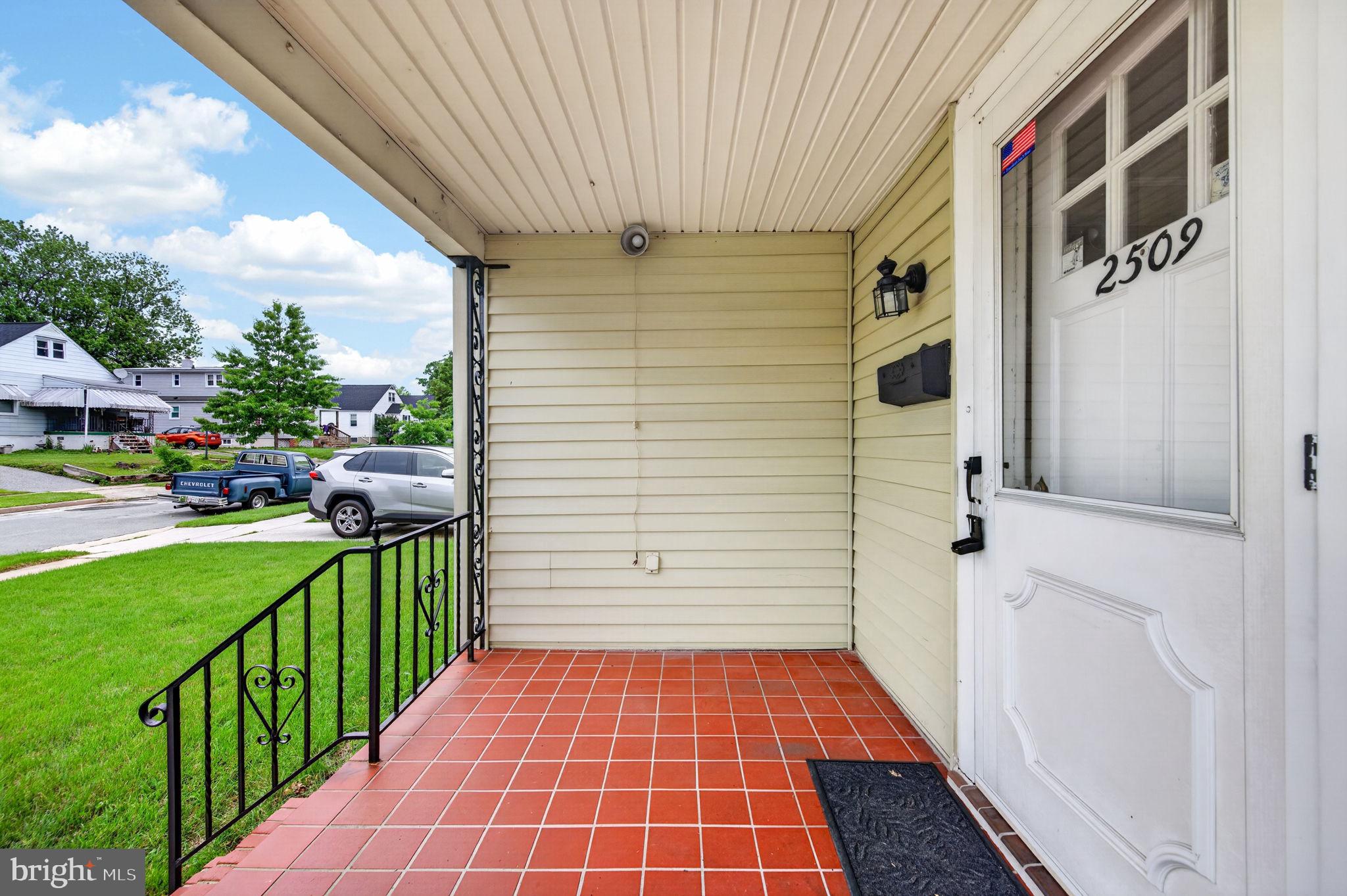 2509 Canterbury Road Baltimore, MD 21234 - Photo 7 of 34 Covered Front Porch