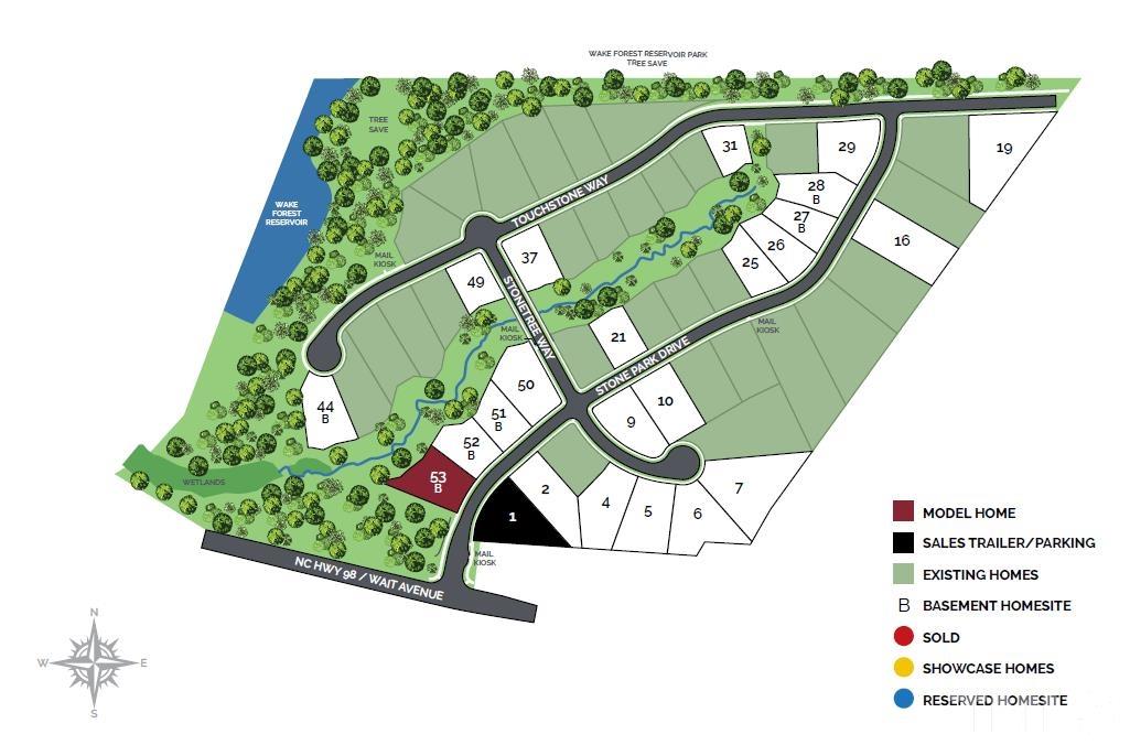 115 Stone Park Drive Wake Forest, NC 27587 - Photo 5 of 5 an aerial view of a swimming pool