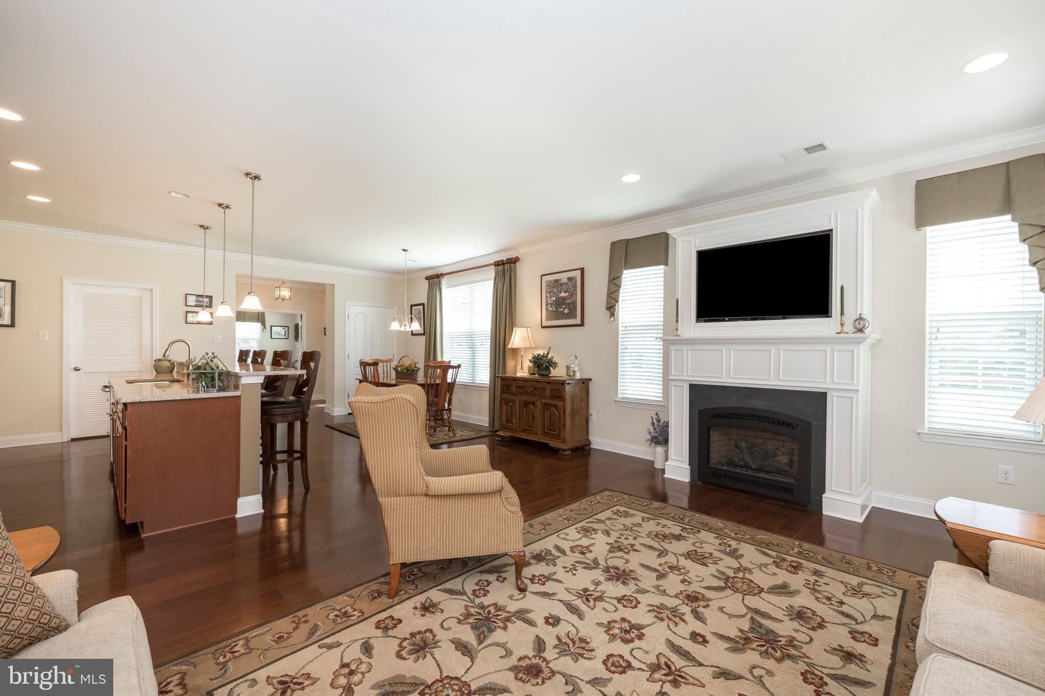 213 Pinkerton Road Coatesville, PA 19320 - Photo 12 of 39 Great Room offers gas fireplace w/custom surround.