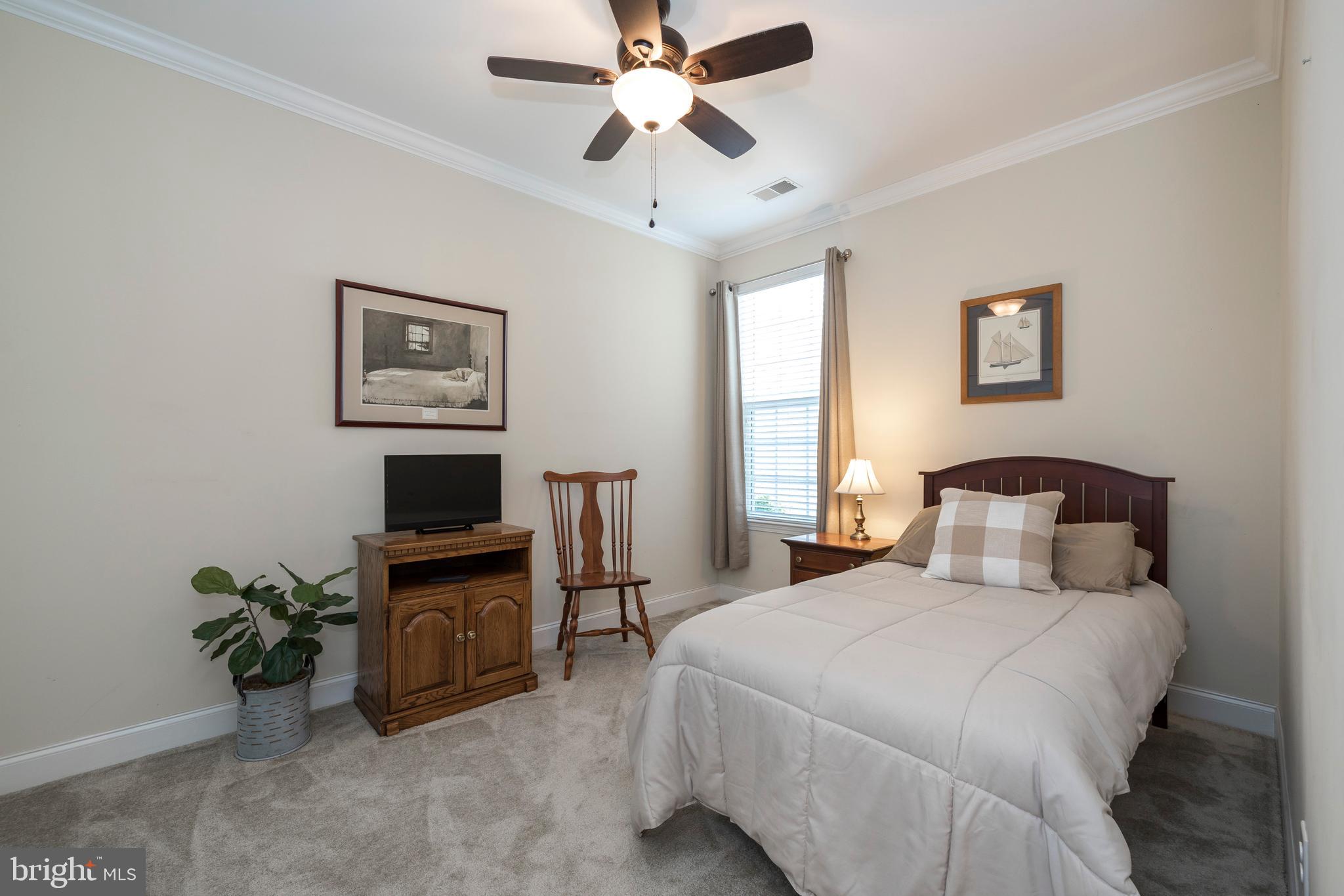 213 Pinkerton Road Coatesville, PA 19320 - Photo 20 of 39 2nd Bedroom with ceiling fan and new carpet.