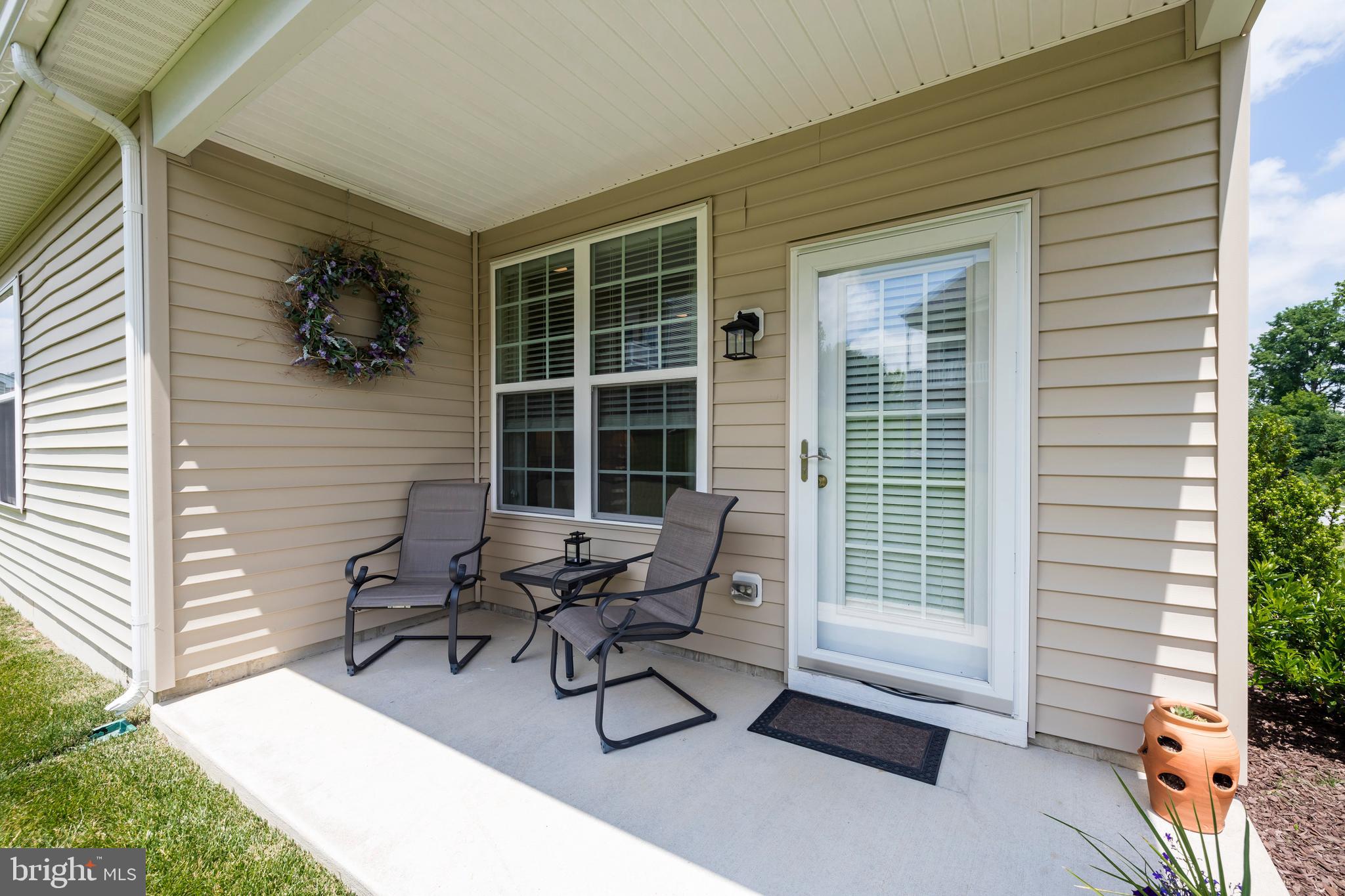 213 Pinkerton Road Coatesville, PA 19320 - Photo 26 of 39 9x6 Covered Patio overlooks common area.