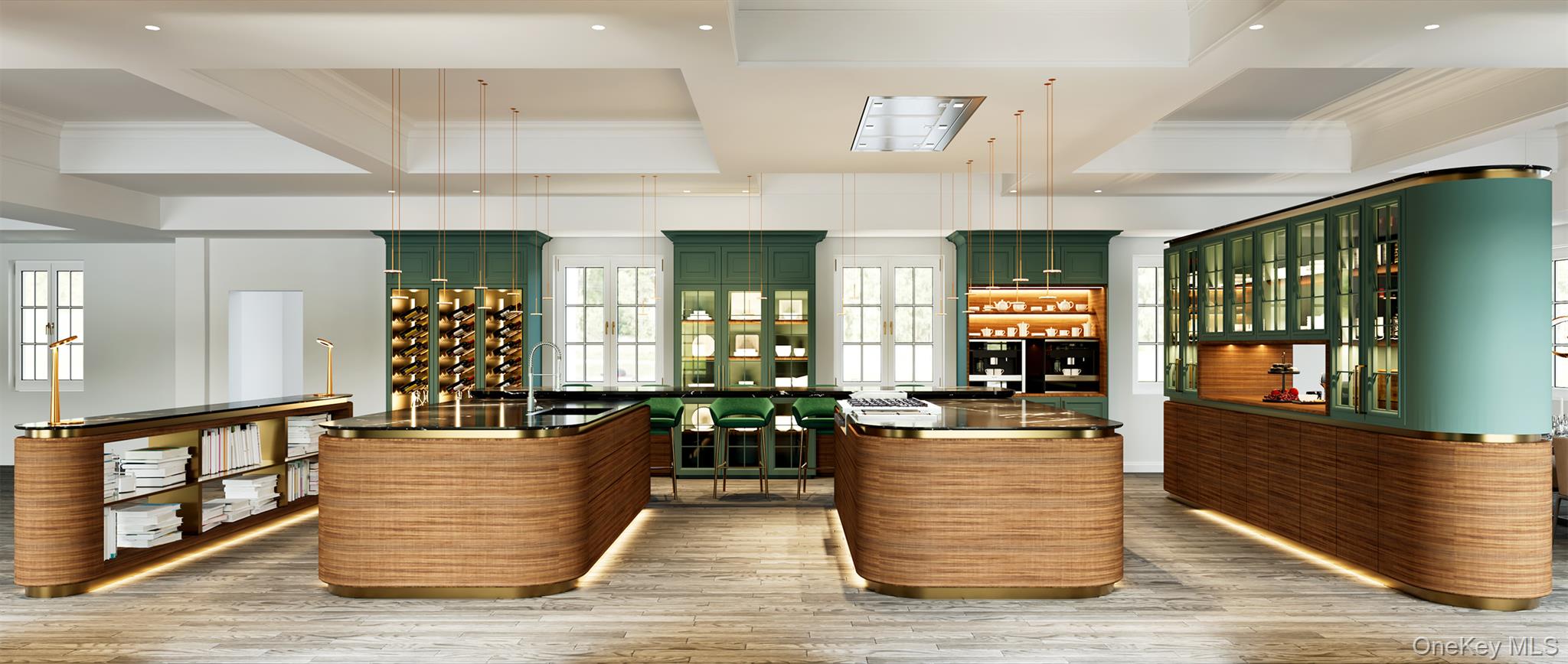 76 Summit Road Tuxedo Park, NY 10987 - Photo 10 of 37 a room with lots of wooden furniture and large windows