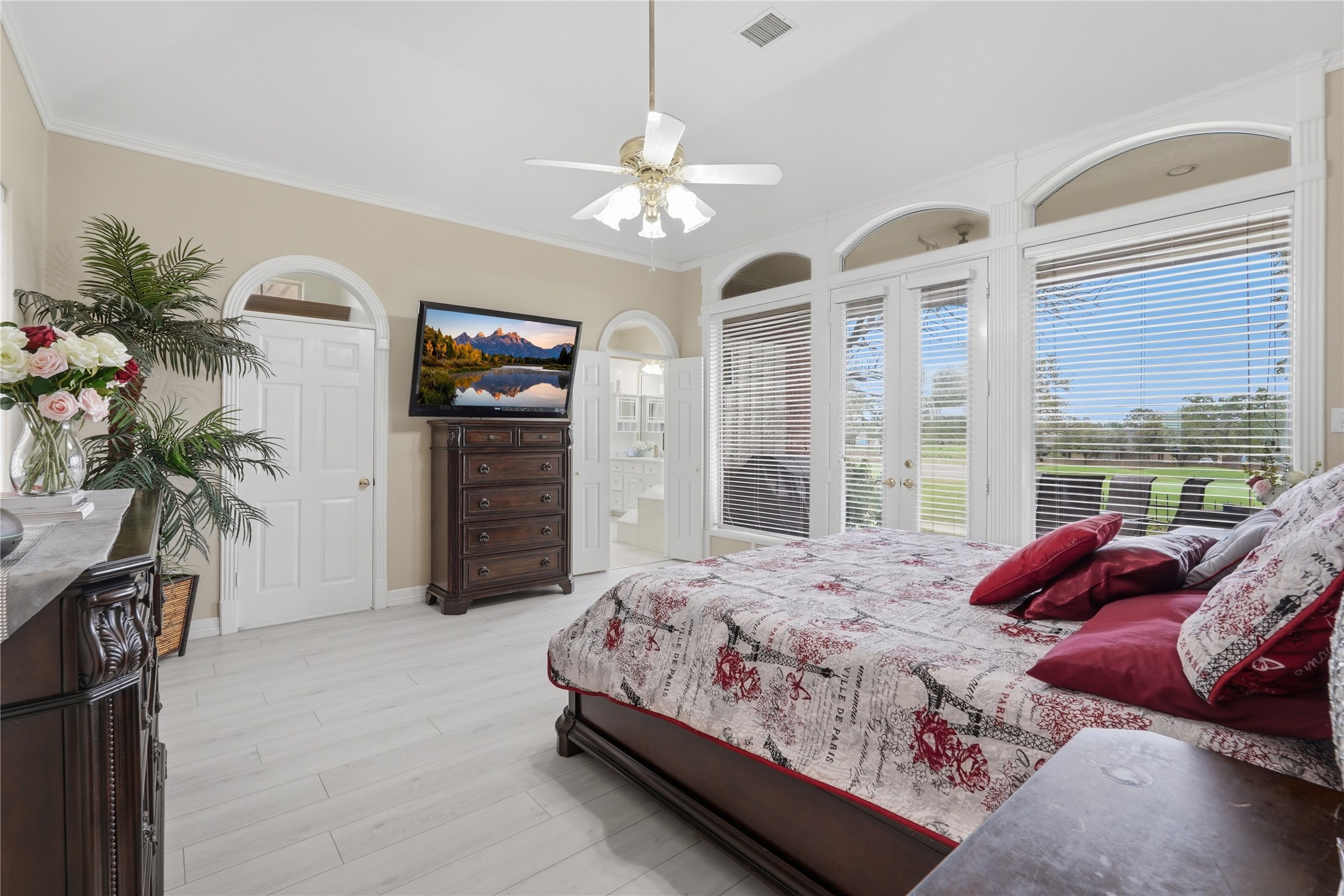 55 Monterrey Road East Montgomery, TX 77356 - Photo 23 of 50 This bright and airy bedroom features large windows with scenic views