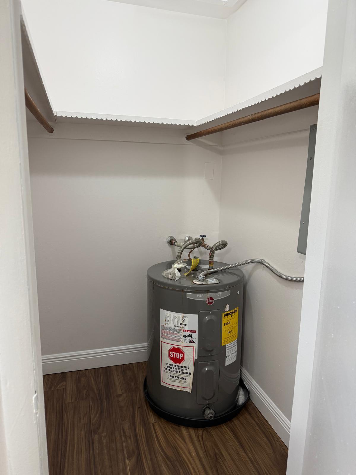 126 Cleveland Street, Unit 7 Lake Worth Beach, FL 33461 - Photo 17 of 24 a utility room with washer and dryer