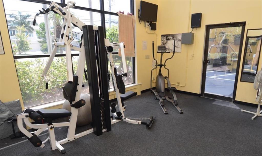 12760 Indian Rocks Road, Unit 1048 Largo, FL 33774 - Photo 22 of 24 a view of a room with gym equipment