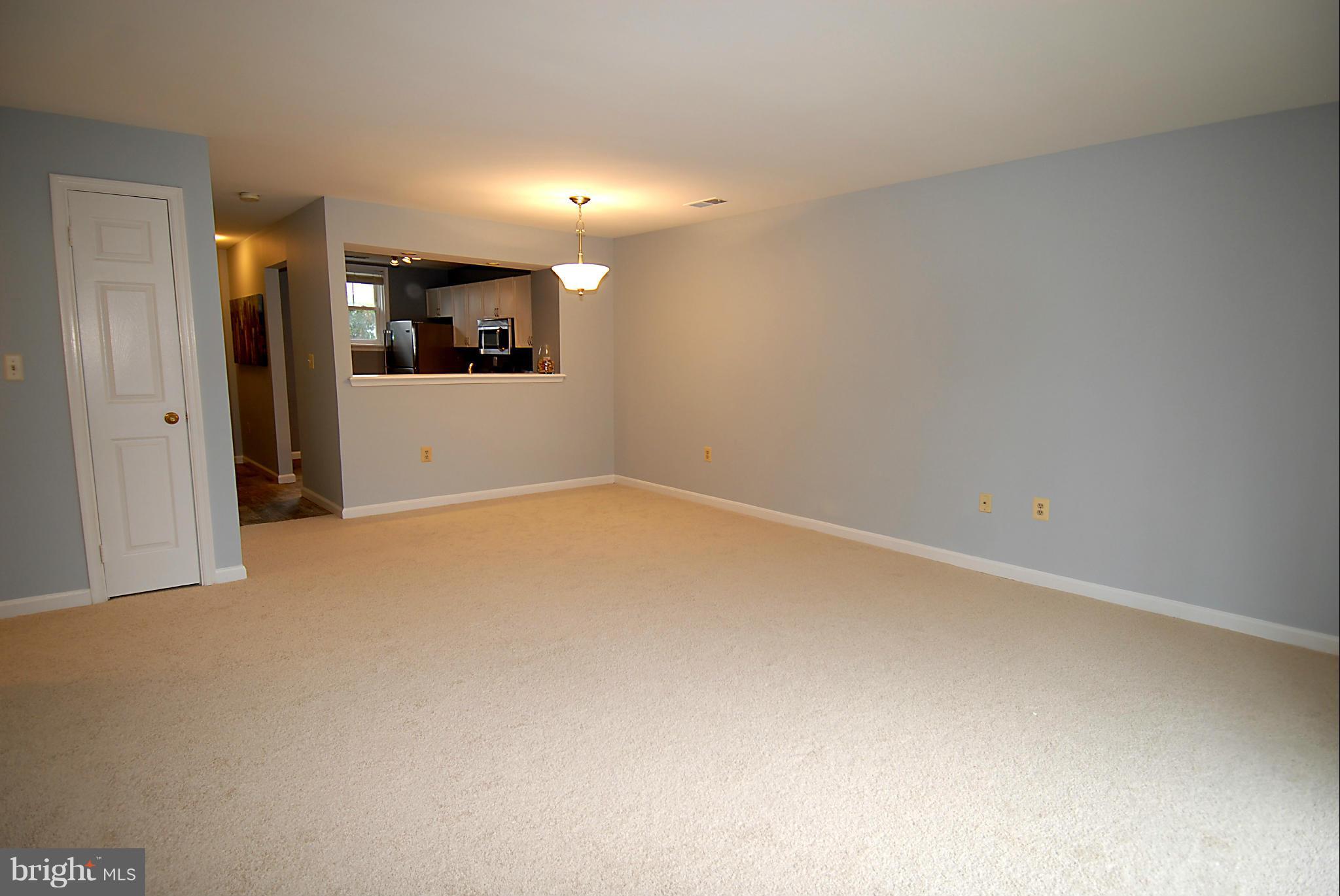 3914 9th Road South Arlington, VA 22204 - Photo 4 of 22 Dining/living area with new carpet and paint
