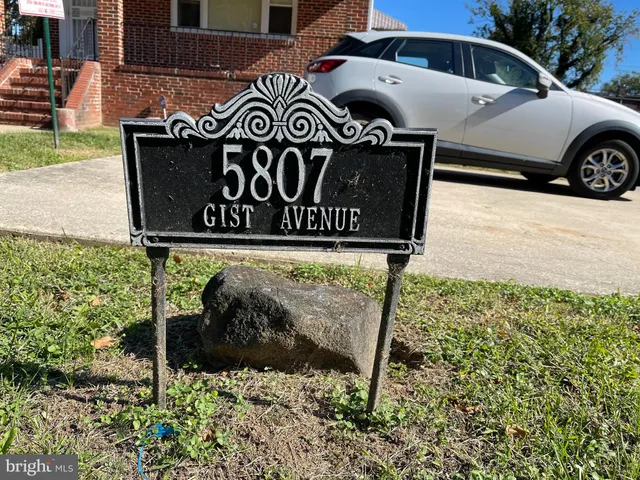 $1,395 | 5807 Gist Avenue, Baltimore, MD 21215