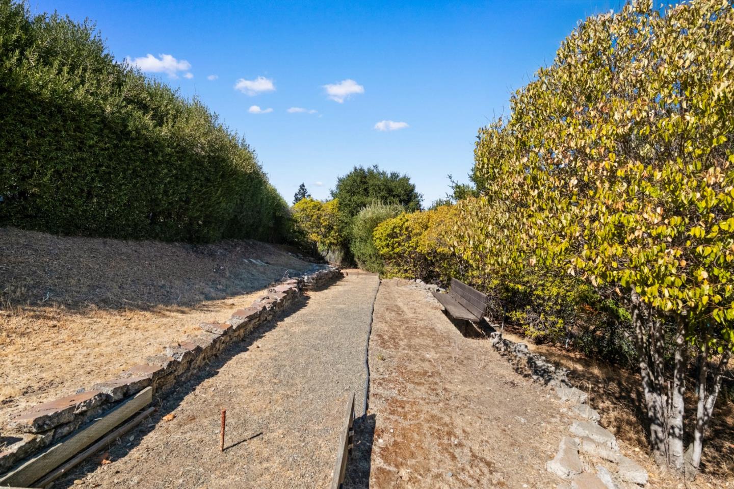 681 Upland Road Redwood City, CA 94062 - Photo 73 of 85 a view of a yard with mountain