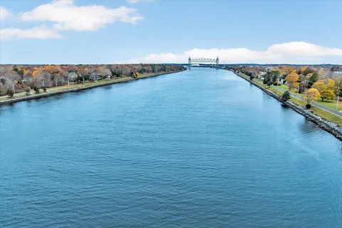 an aerial view of a ocean view