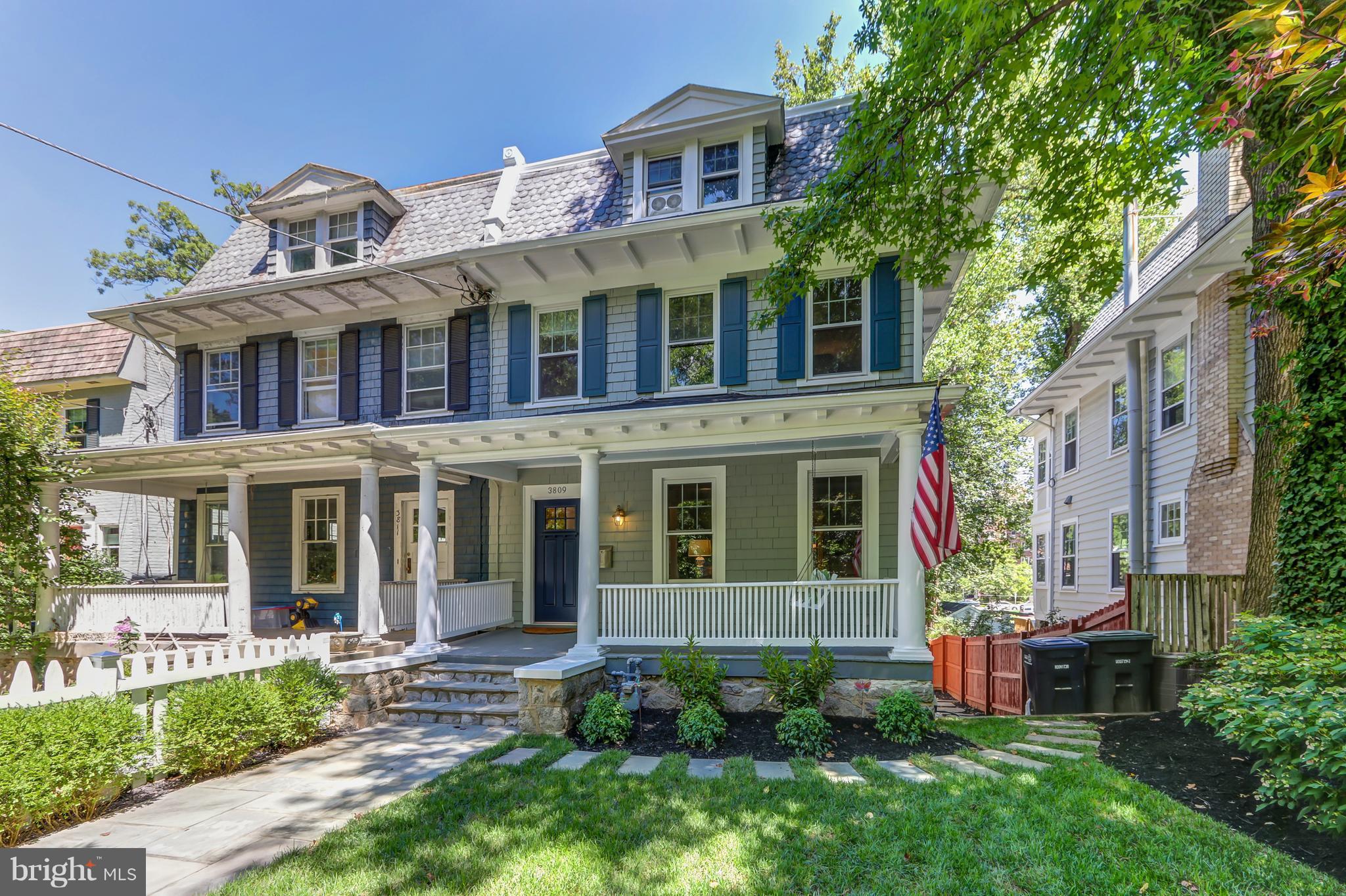 3809 Military Road Northwest Washington, DC 20015 - Photo 1 of 30 Exterior (Front)