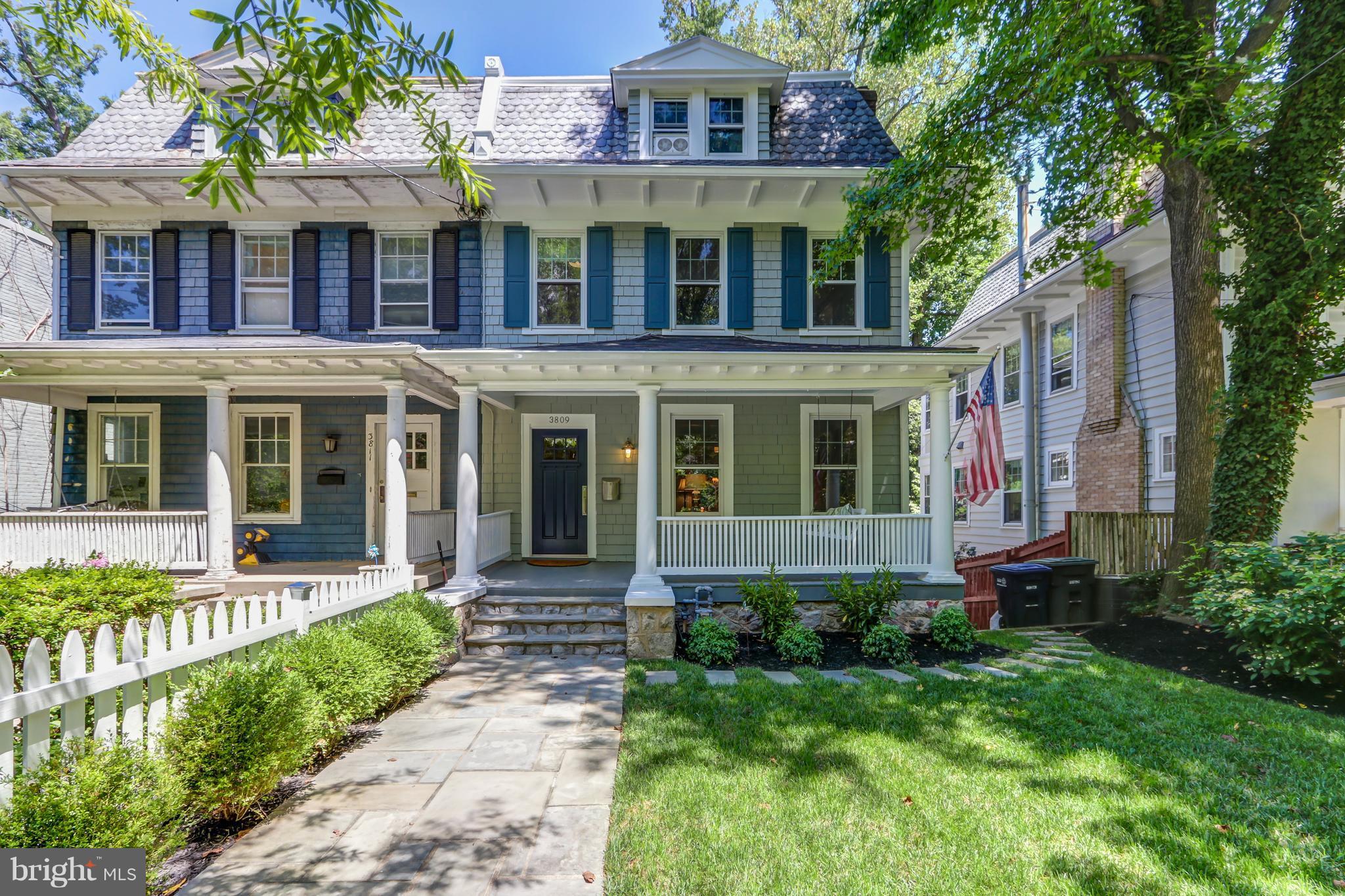 3809 Military Road Northwest Washington, DC 20015 - Photo 3 of 30 Exterior (Front)