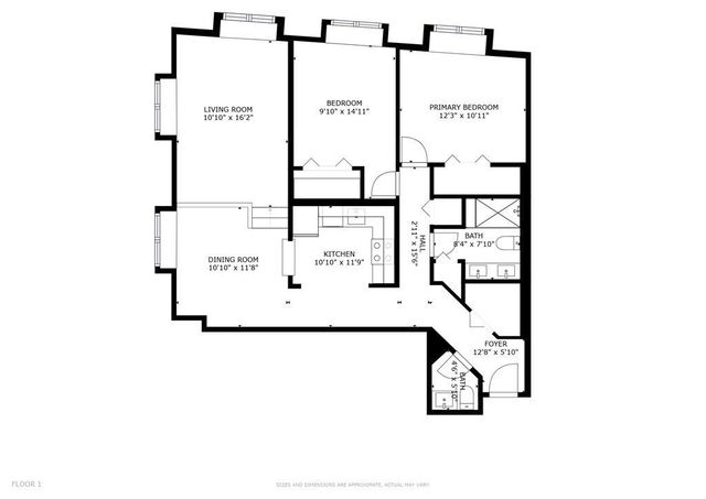 a view of a building with a yard