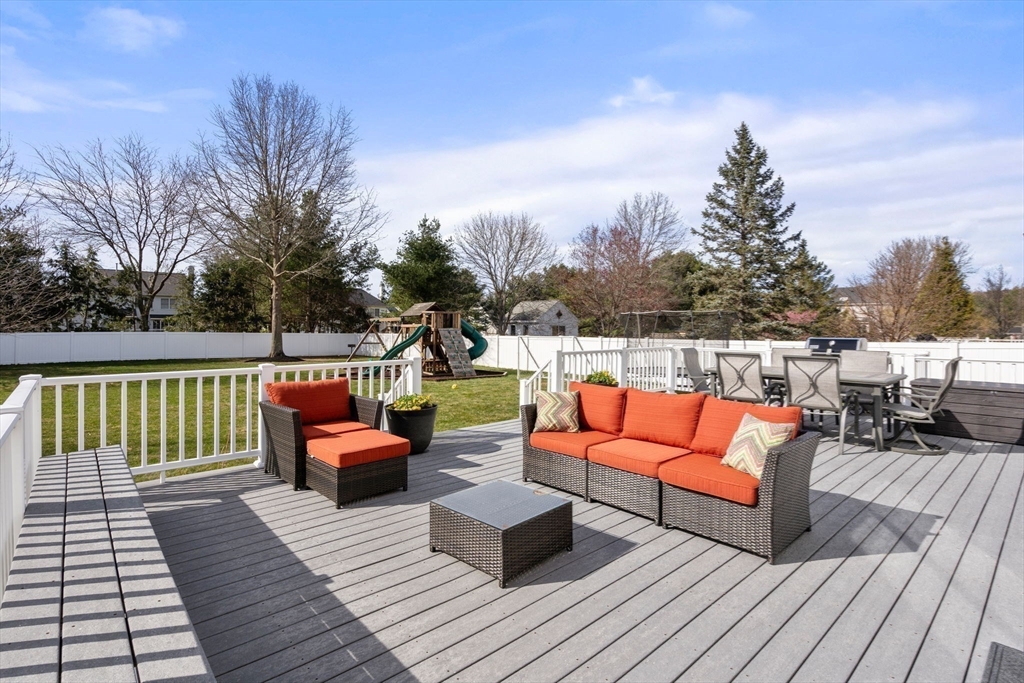 11 Iron Hollow Road Sharon, MA 02067 - Photo 32 of 42 a outdoor living space with furniture and city view
