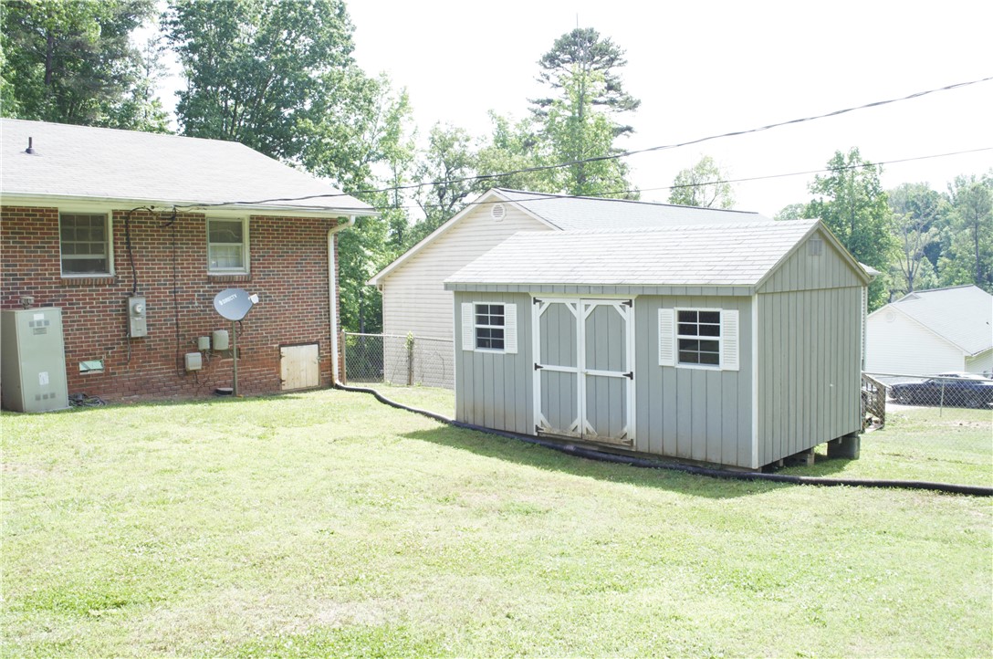 418 Ponce DeLeon Drive Anderson, SC 29621 - Photo 17 of 17 Shed conveys with sale