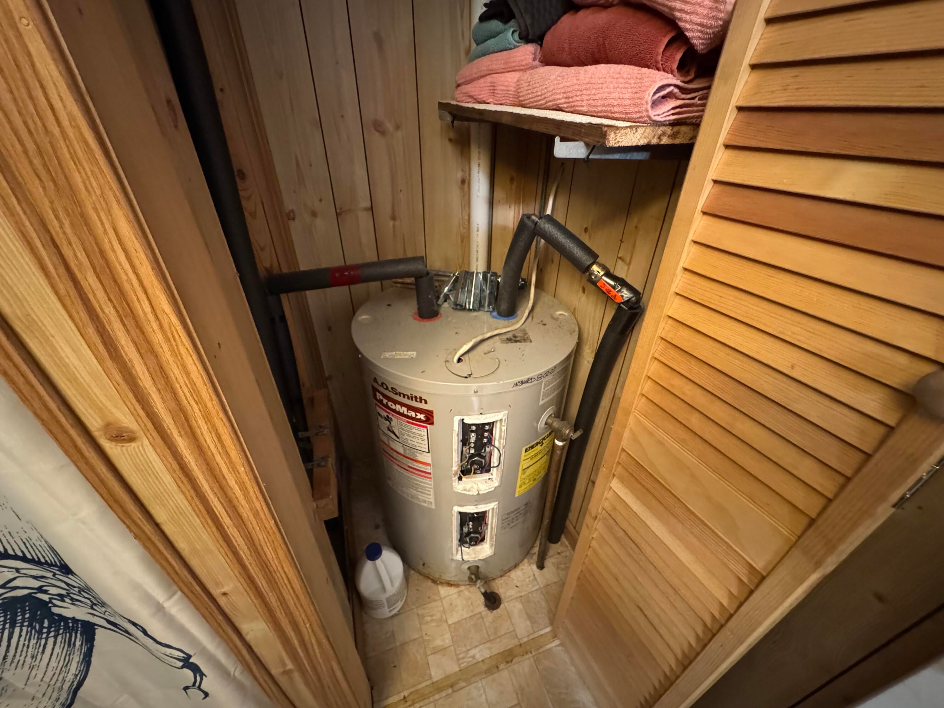 545 Doc Fox Road Forest Hill, WV 24935 - Photo 12 of 27 Master Bathroom- Doc Fox-Hot Water Tank