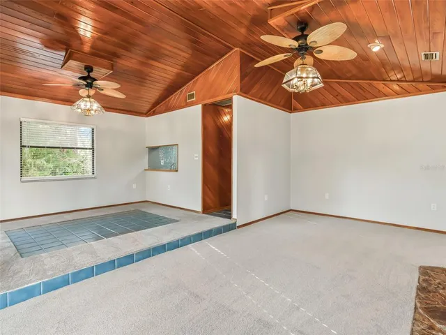 a very nice looking room with a large window