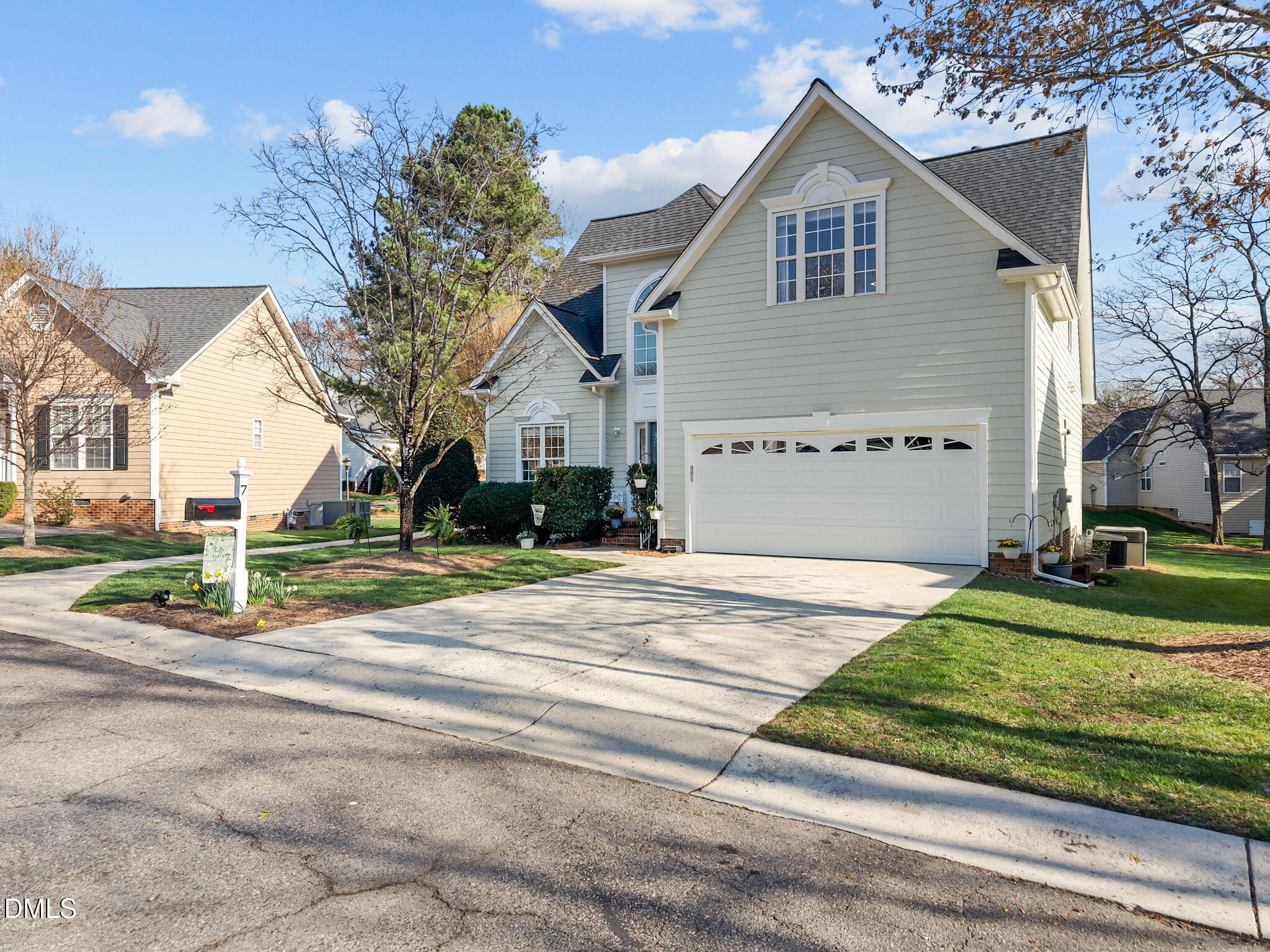 7 Bethany Place Durham, NC 27712 - Photo 28 of 33 a front view of a house with a yard
