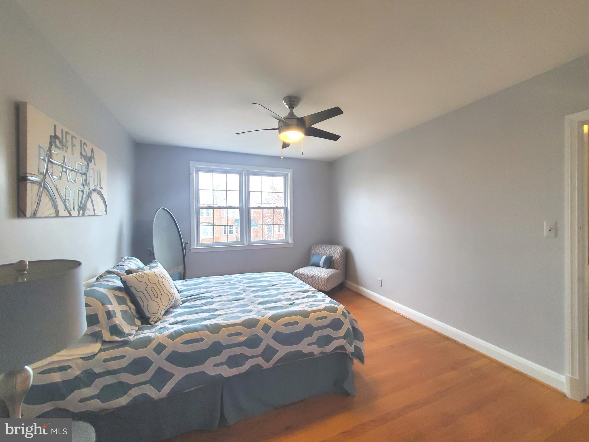 119 Overbrook Road Baltimore, MD 21212 - Photo 15 of 24 MASTER BEDROOM WITH GORGEOUS HARDWOOD FLOORING