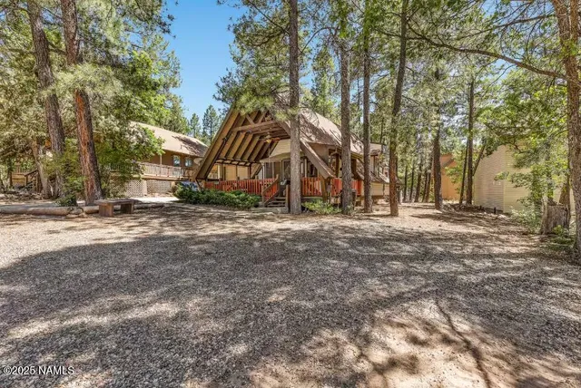 a view of a outdoor space with trees