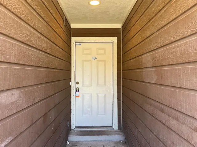 a view of door