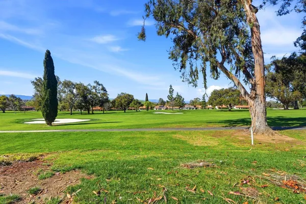 a view of field with entertaining space