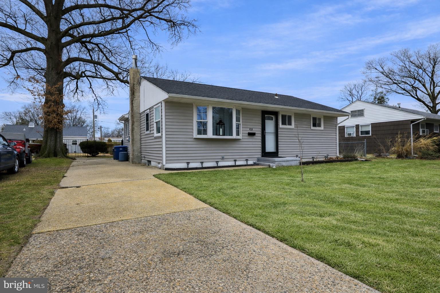 418 Perkins Lane Delanco, NJ 08075 - Photo 2 of 17 Charming home with inviting curb appeal.