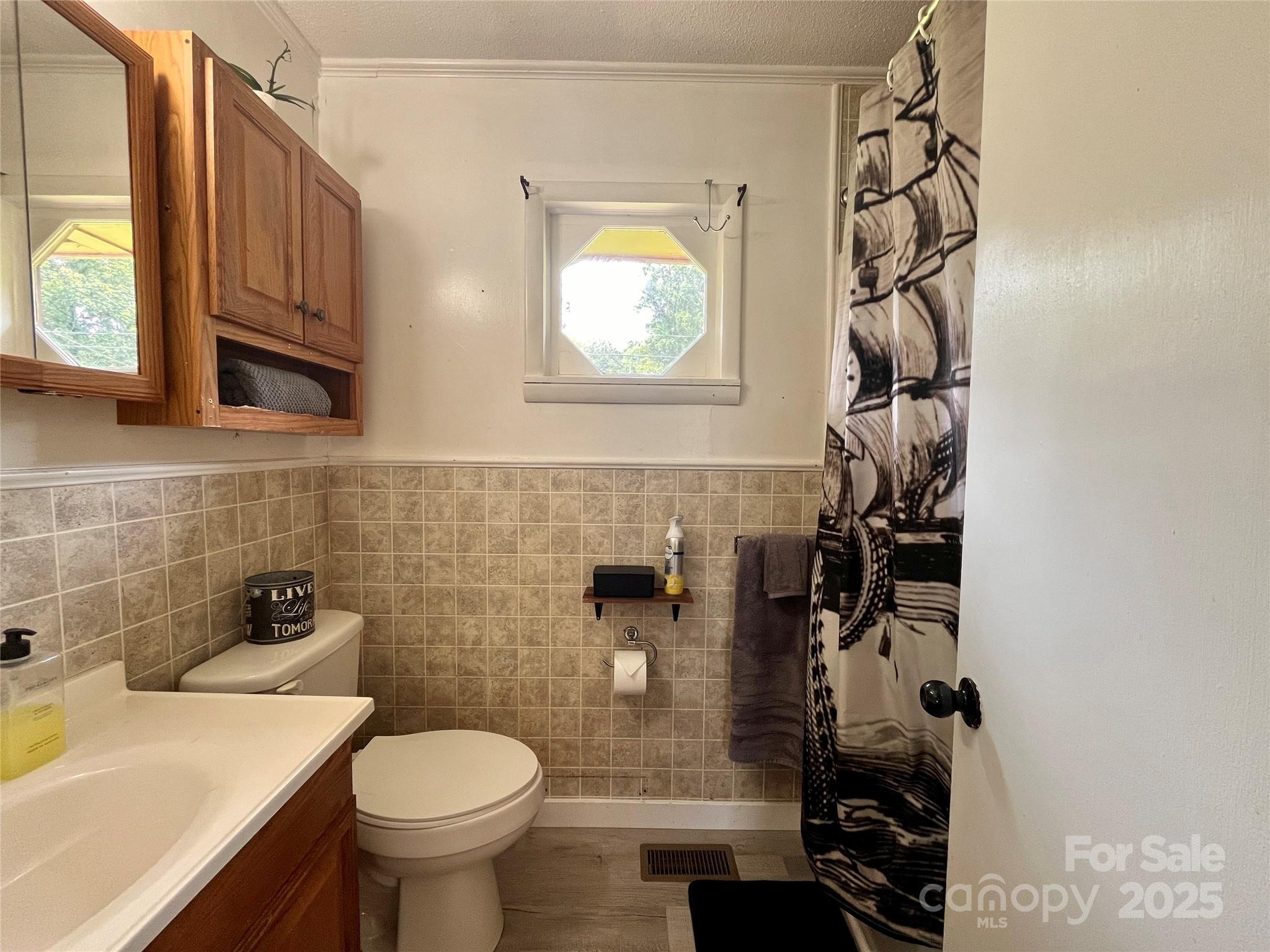 657 Arrowhead Trail Marion, NC 28752 - Photo 12 of 22 a bathroom with a toilet sink and mirror