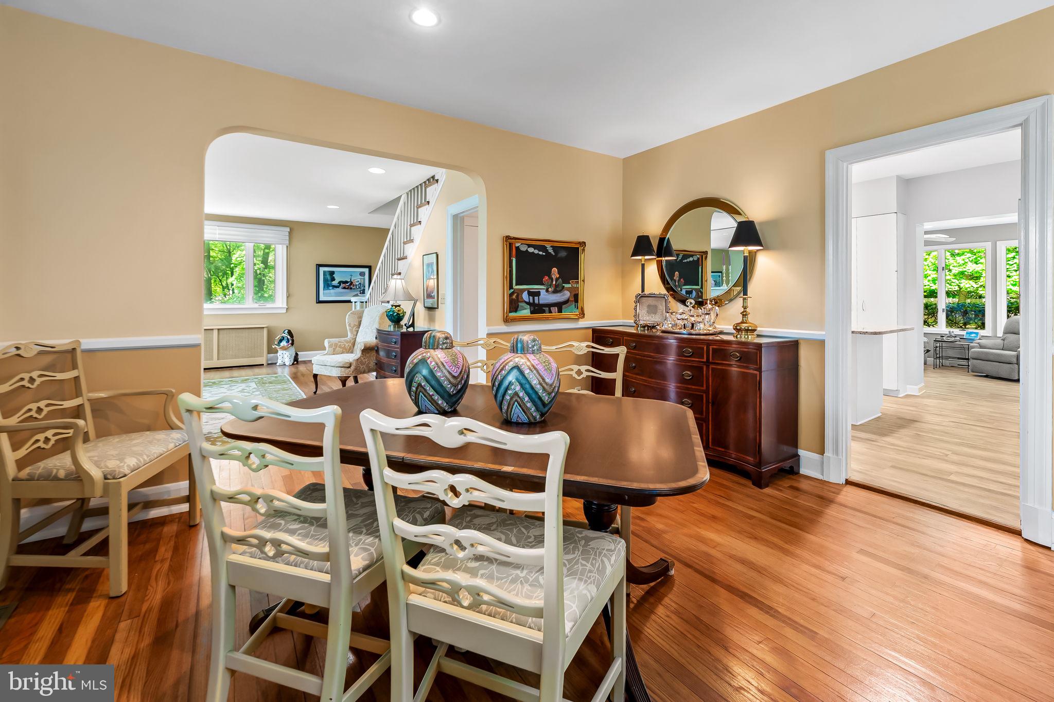 2115 Our Lane Stevenson, MD 21153 - Photo 9 of 48 a view of a dining room with furniture window and wooden floor