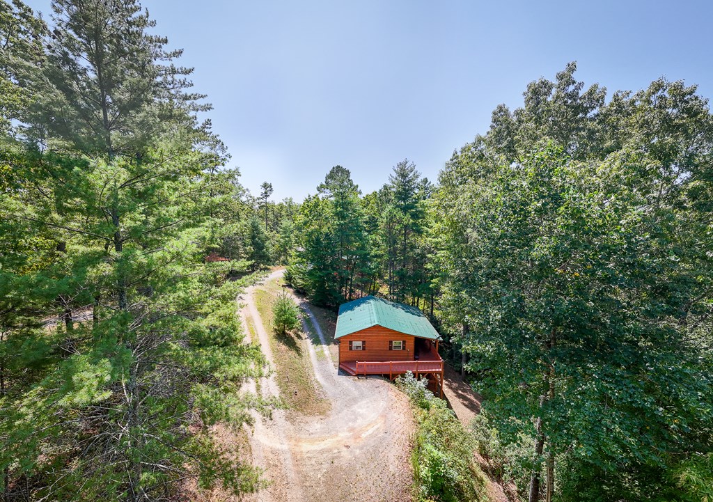 15 Fern Rdg Trail Murphy, NC 28906 - Photo 26 of 40 an aerial view of a house with a yard