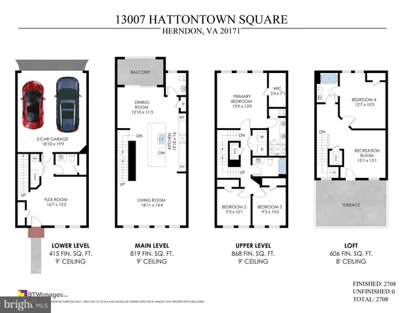 $820,000 | 13007 Hattontown Square, Herndon, VA 20171