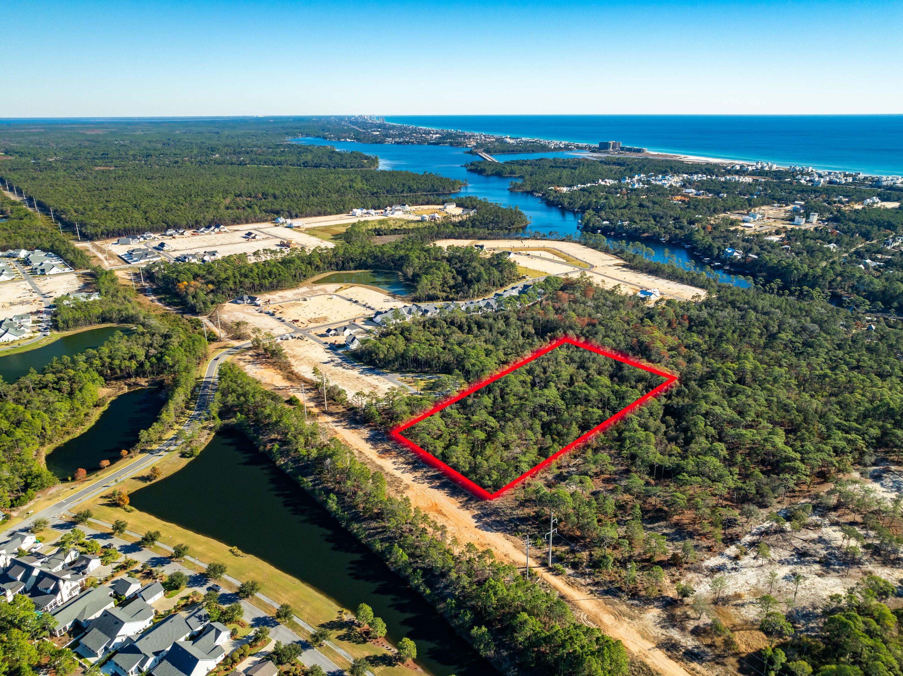 Lot 2 Jeep Rd Inlet Beach Inlet Beach, FL 32461 - Photo 1 of 10 an aerial view of a houses