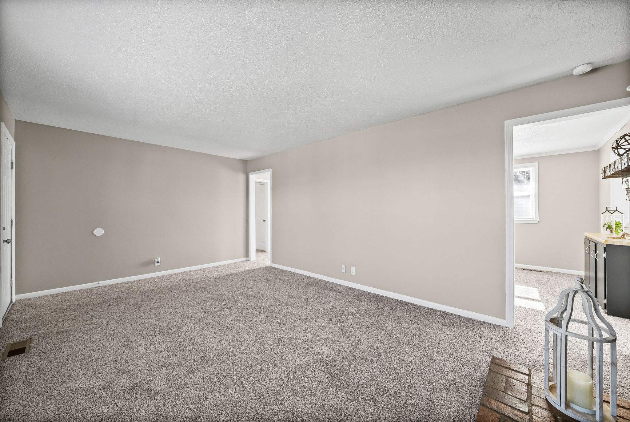 212 Jackson Road Clarksville, TN 37042 - Photo 5 of 32 a view of an empty room with a fireplace