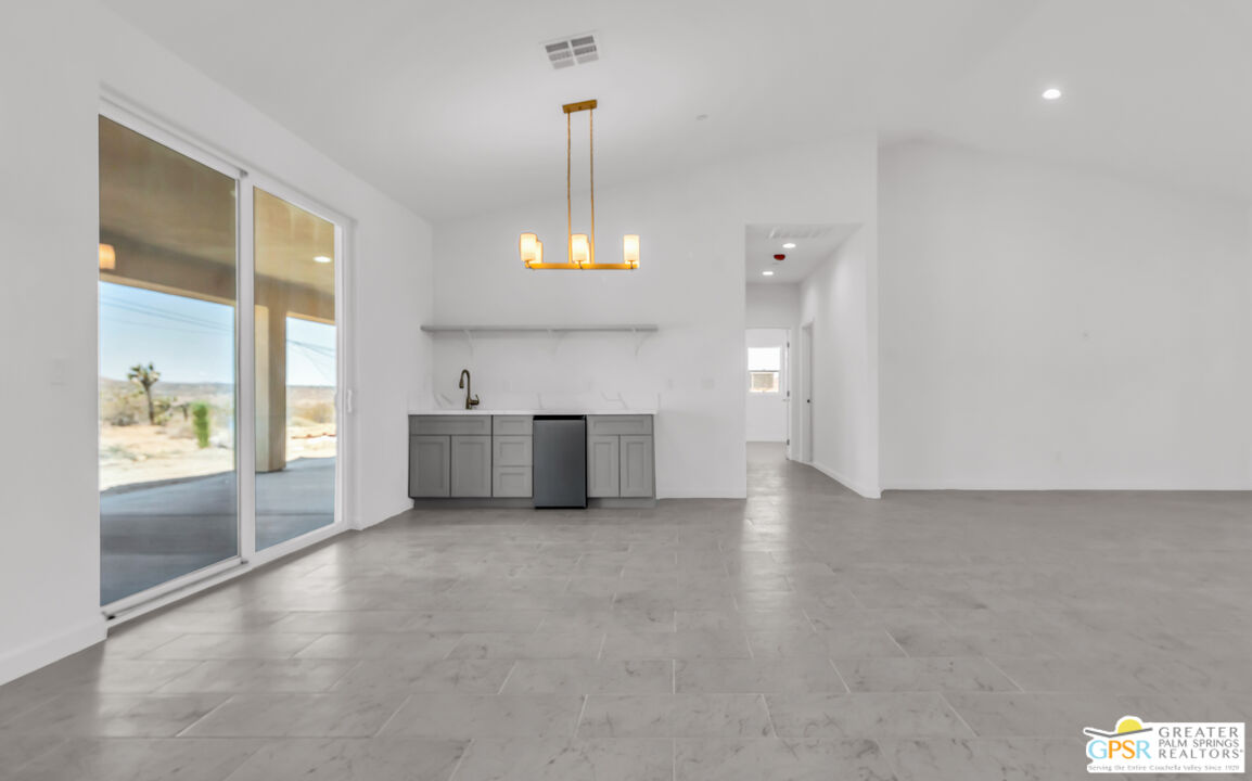 7160 Olympic Road Joshua Tree, CA 92252 - Photo 14 of 58 a view of a kitchen with a sink and dishwasher kitchen view