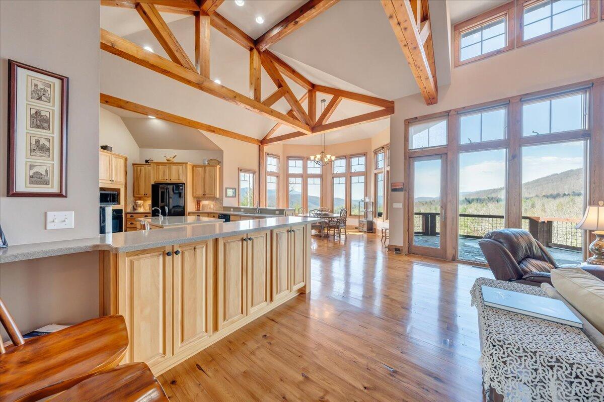 144 Seven Ridges Road Hot Springs, VA 24445 - Photo 11 of 99 10 Open to the Kitchen