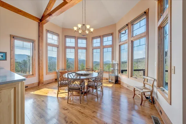 a view of a pathway with a balcony