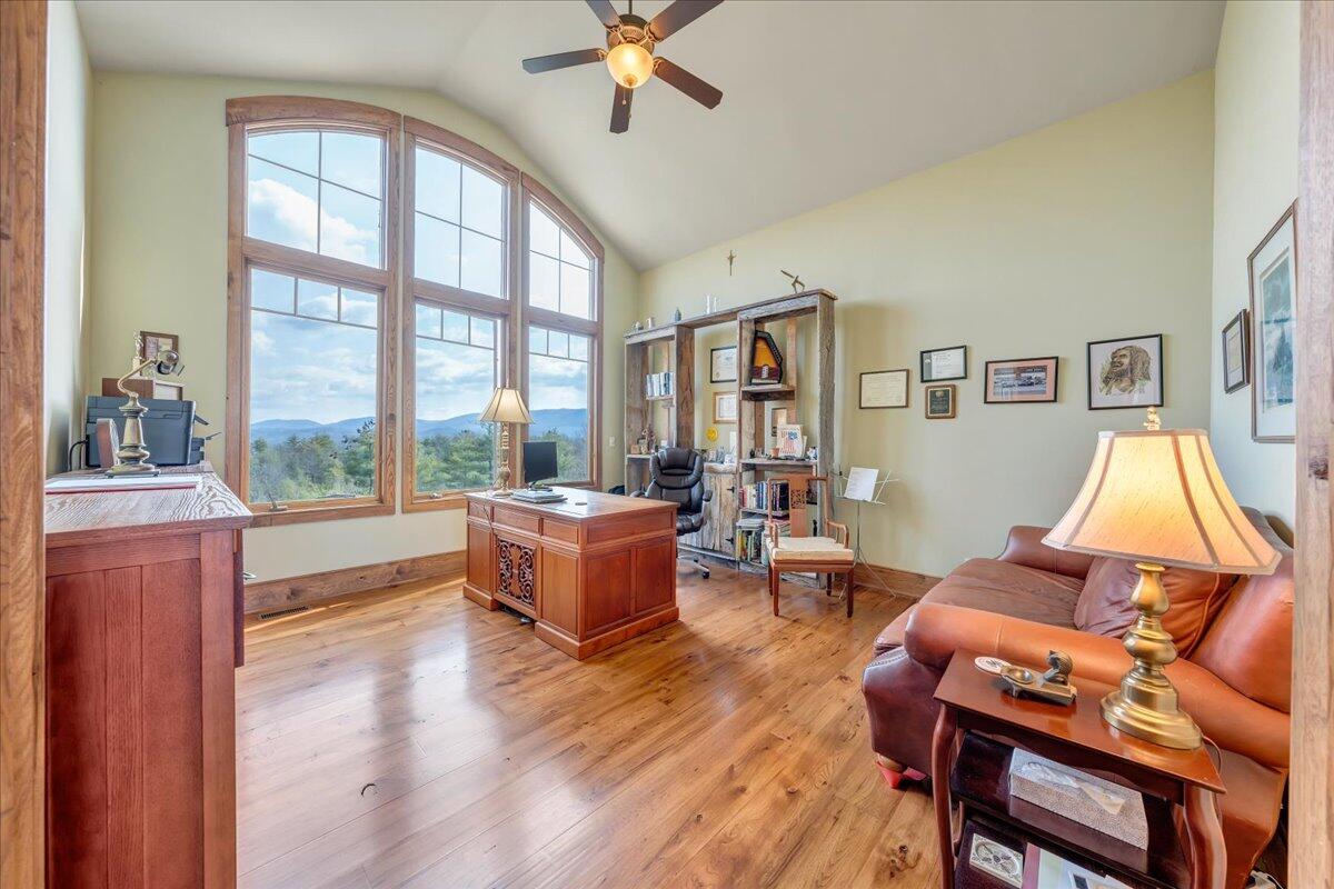 144 Seven Ridges Road Hot Springs, VA 24445 - Photo 23 of 99 23 Office with Amazing Views