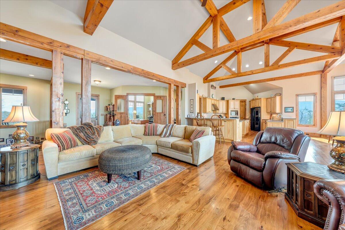 144 Seven Ridges Road Hot Springs, VA 24445 - Photo 25 of 89 21 Cedar Beams from Georgia