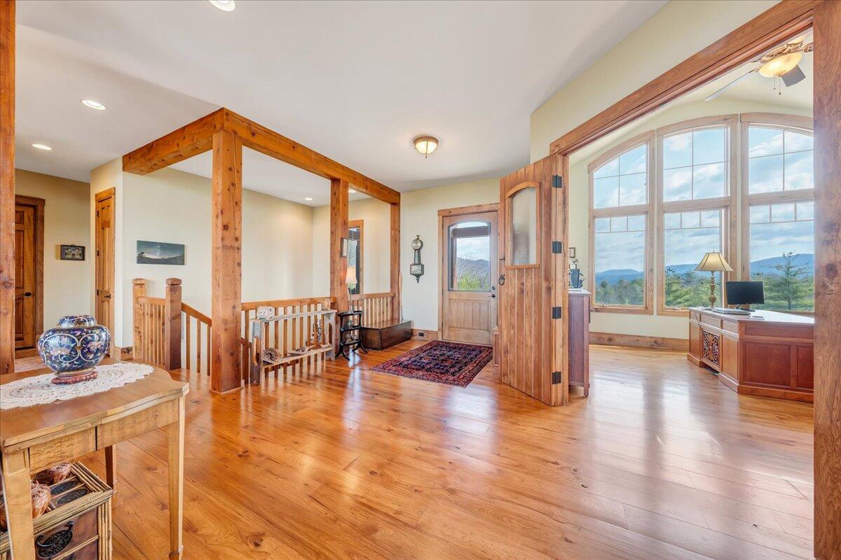 144 Seven Ridges Road Hot Springs, VA 24445 - Photo 40 of 99 43 Main Level Stairway to Terrace Level