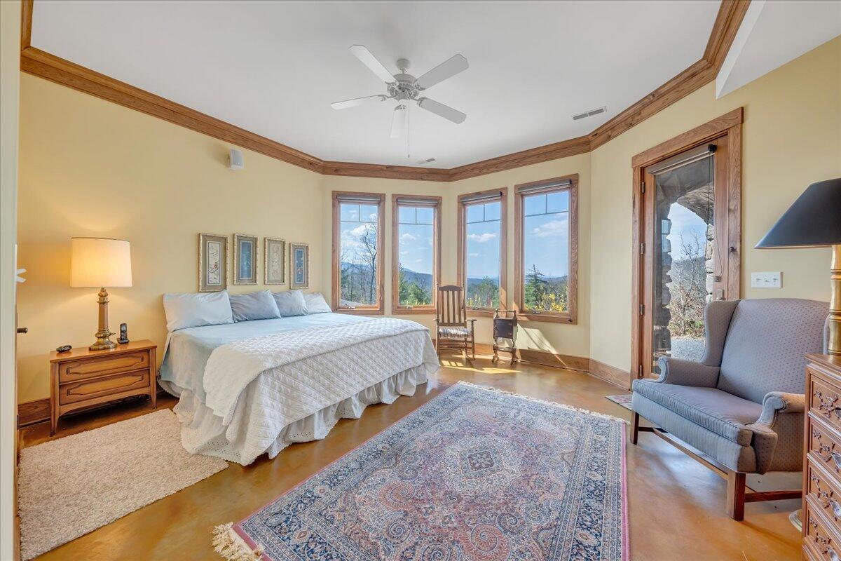 144 Seven Ridges Road Hot Springs, VA 24445 - Photo 49 of 99 48 Terrace Level Bedroom 2