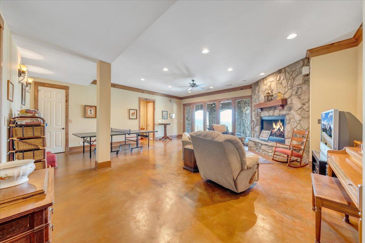 144 Seven Ridges Road Hot Springs, VA 24445 - Photo 49 of 89 45 Acid Stained Concrete Floors