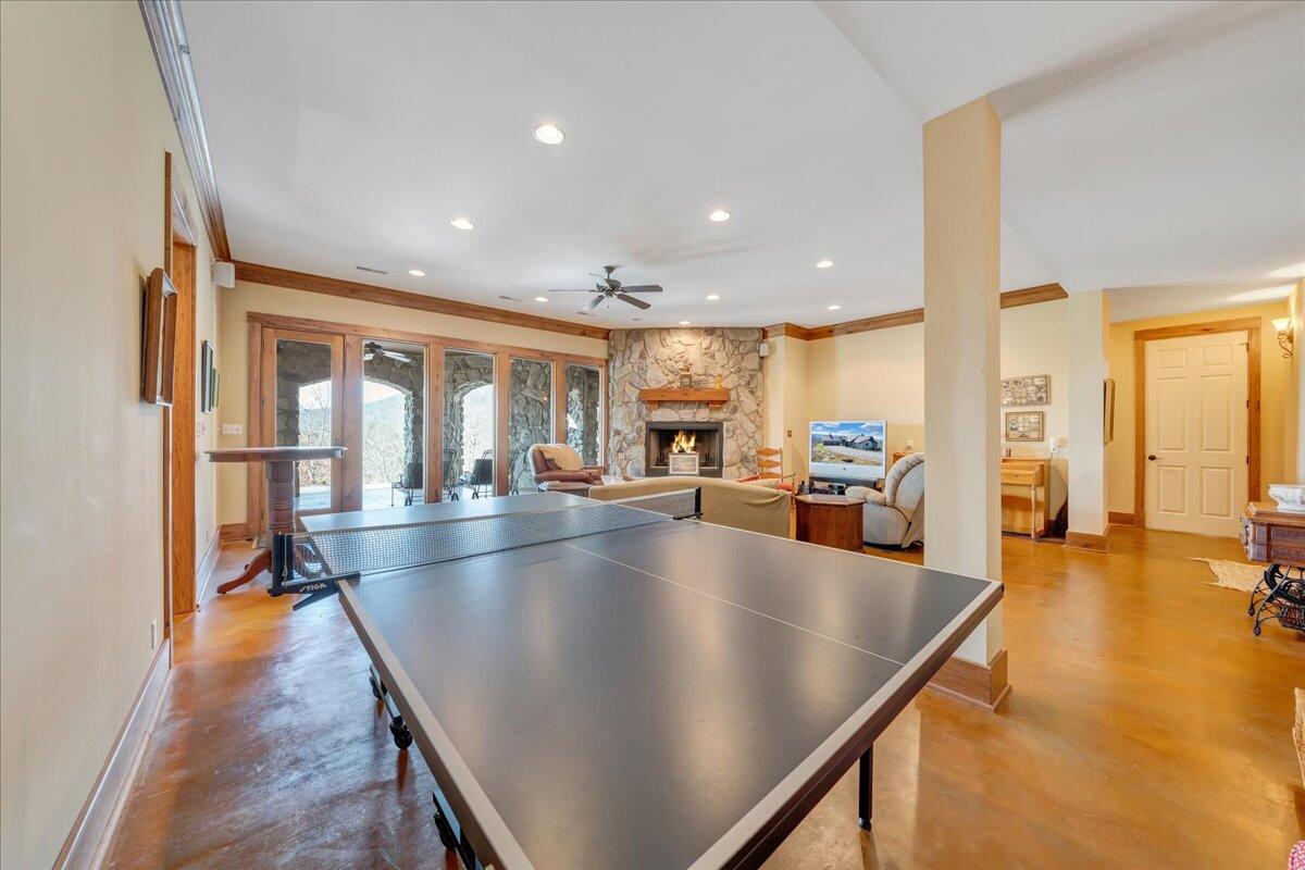 144 Seven Ridges Road Hot Springs, VA 24445 - Photo 50 of 89 46 Lots of Room for Games and Recreation