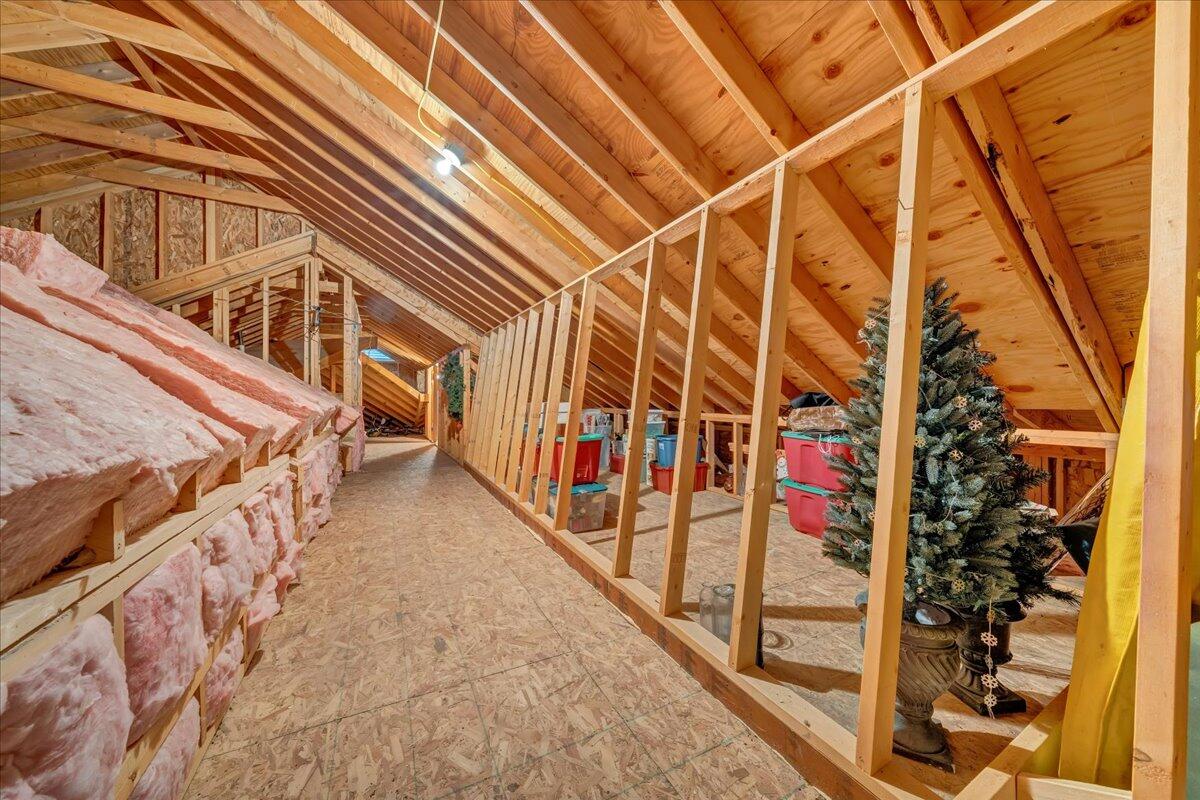 144 Seven Ridges Road Hot Springs, VA 24445 - Photo 73 of 89 70Unfinished Attic