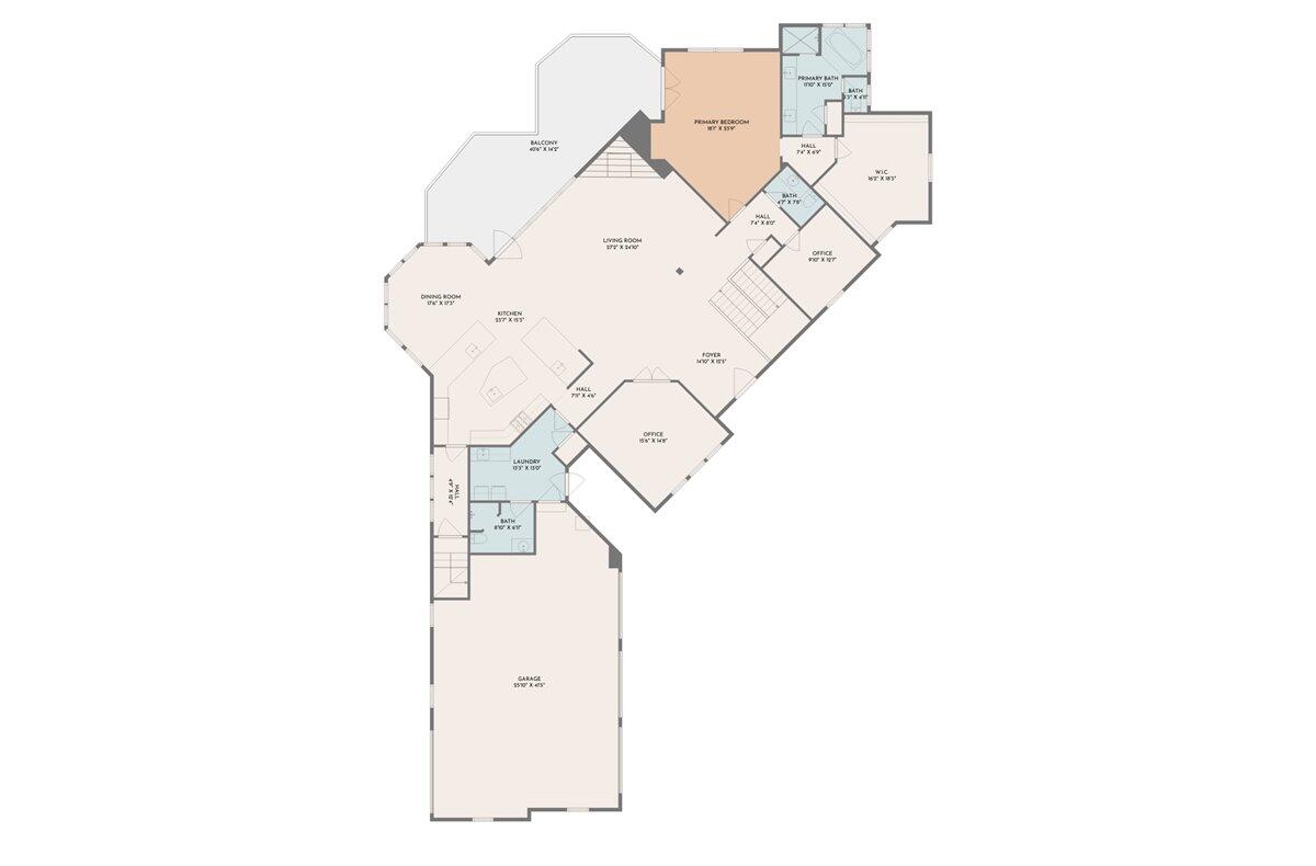 144 Seven Ridges Road Hot Springs, VA 24445 - Photo 87 of 89 Terrace Level Floor Plan