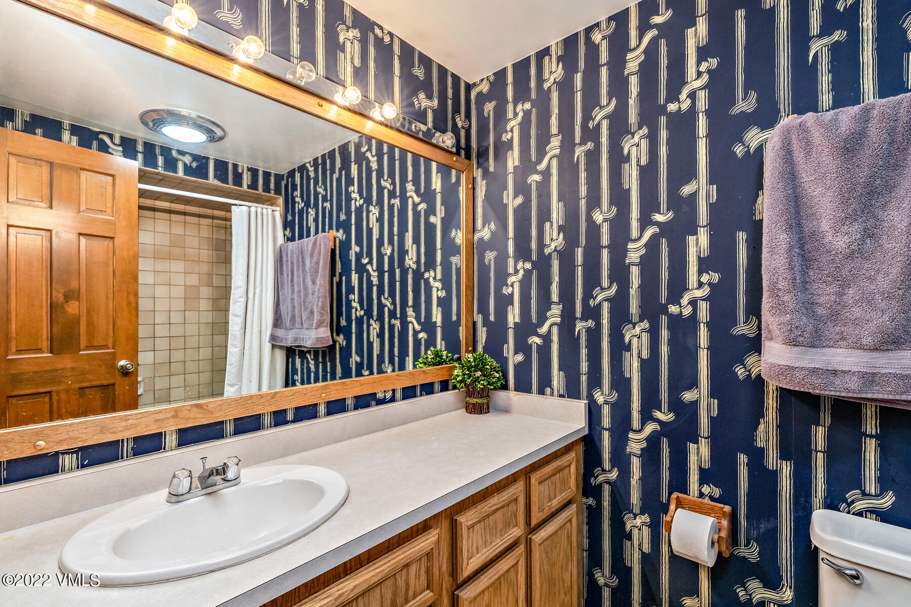1750 South Frontage Road West, Unit E3 Vail, CO 81657 - Photo 23 of 39 a bathroom with a sink and a mirror