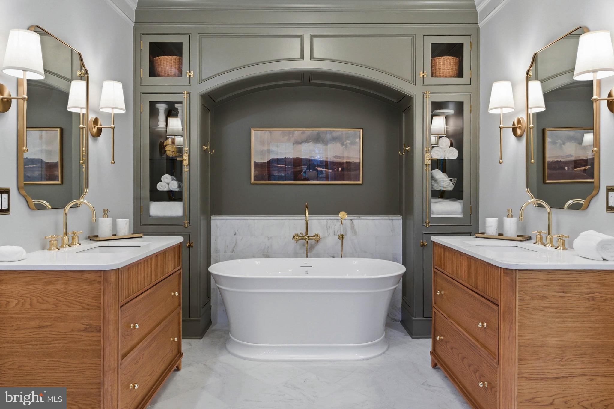 200 Ashland Road Cockeysville, MD 21030 - Photo 26 of 61 a spacious bathroom with a sink and a mirror
