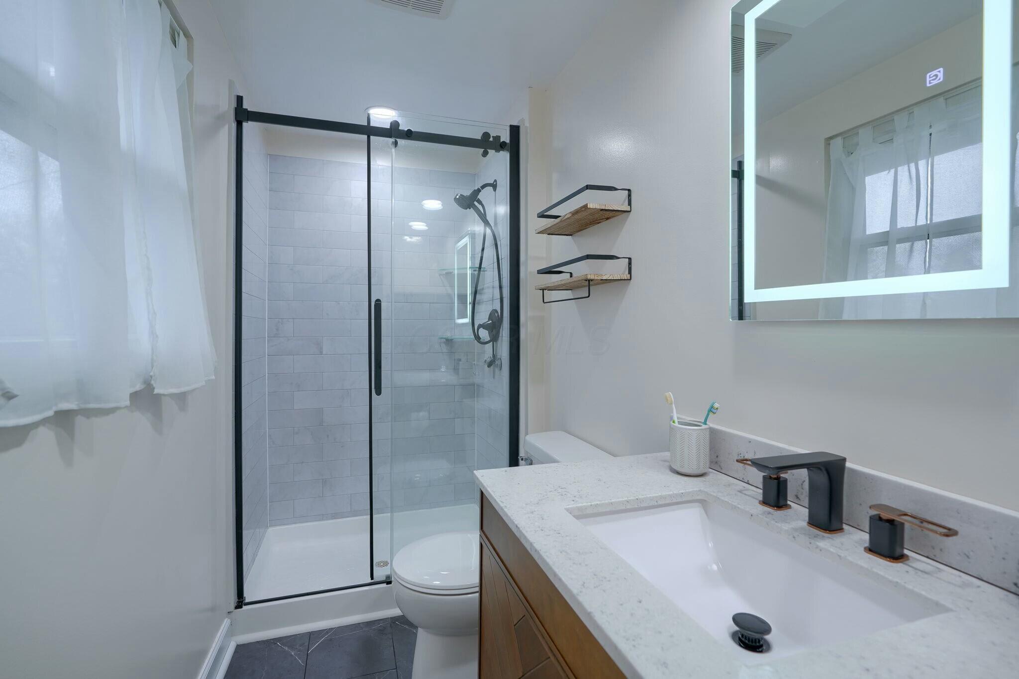 239 Dunbarton Road Columbus, OH 43230 - Photo 35 of 51 Fresh updated shower