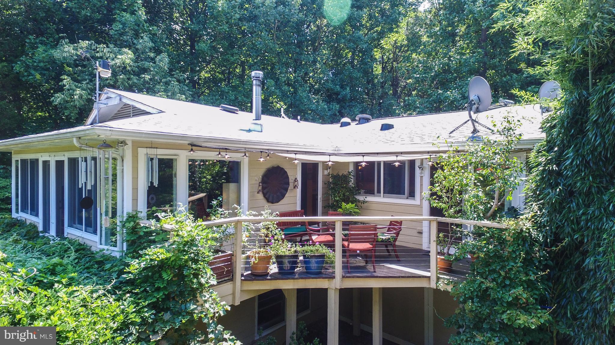 Deck off the kitchen