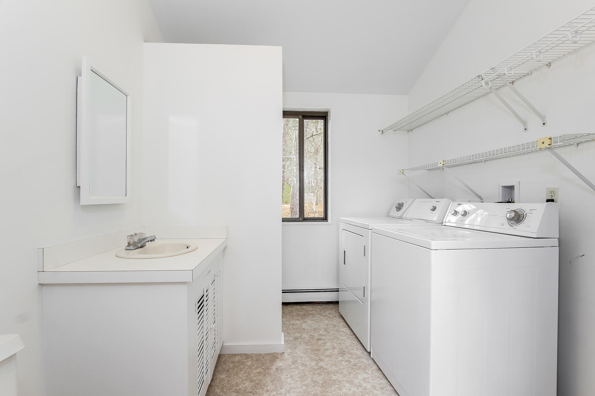 86 Upper Marsh Road Wellfleet, MA 02667 - Photo 23 of 31 a utility room with dryer and washer