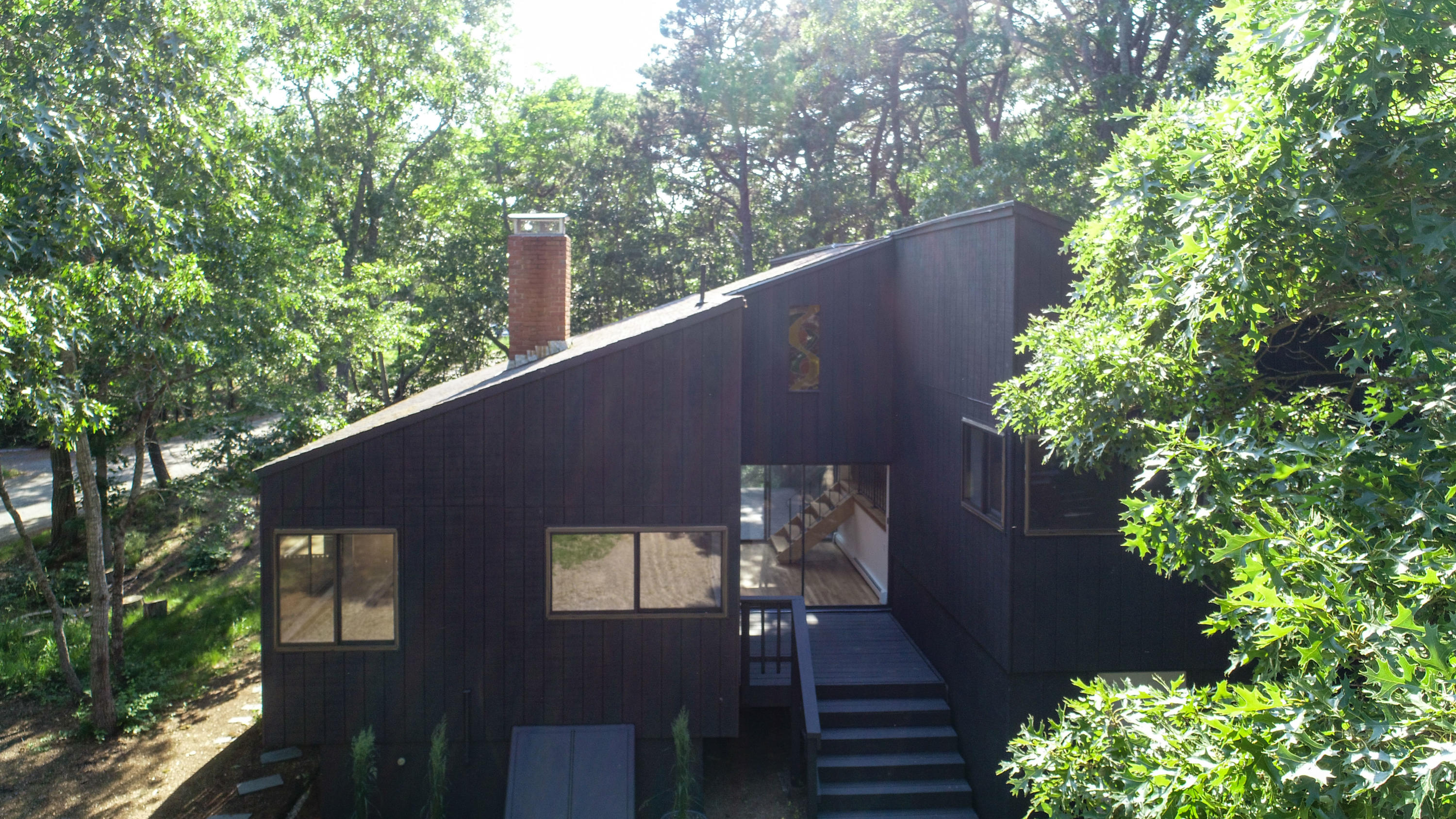 86 Upper Marsh Road Wellfleet, MA 02667 - Photo 6 of 31 a backyard of a house with lots of green space
