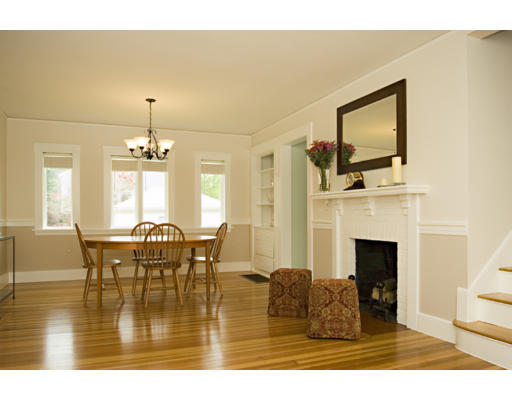 162 Overlook Road Arlington, MA 02474 - Photo 2 of 12 a living room with fireplace furniture and a fireplace